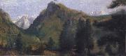 Arthur Bowen Davies Mountain Beloved of Spring oil on canvas